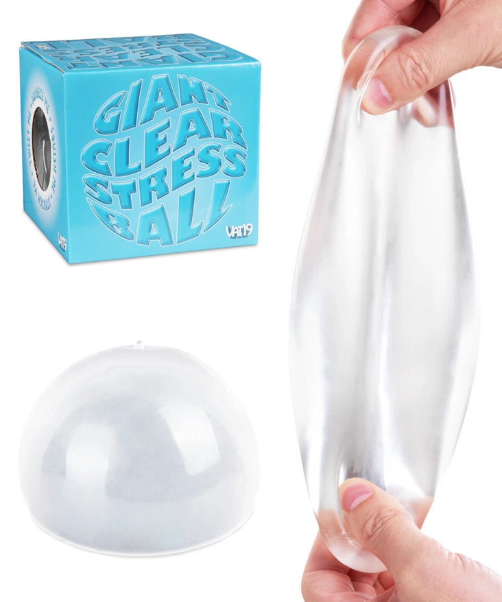 The Giant Clear Stress Ball