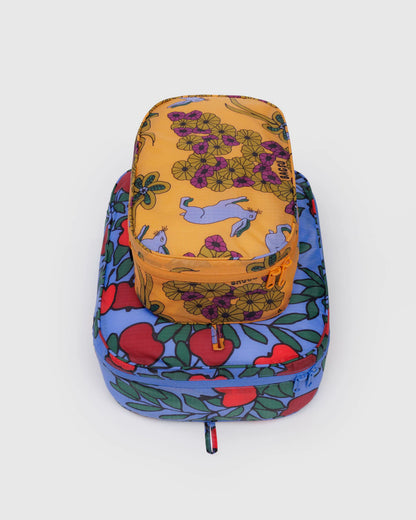 Packing Cube Set - Night Orchard