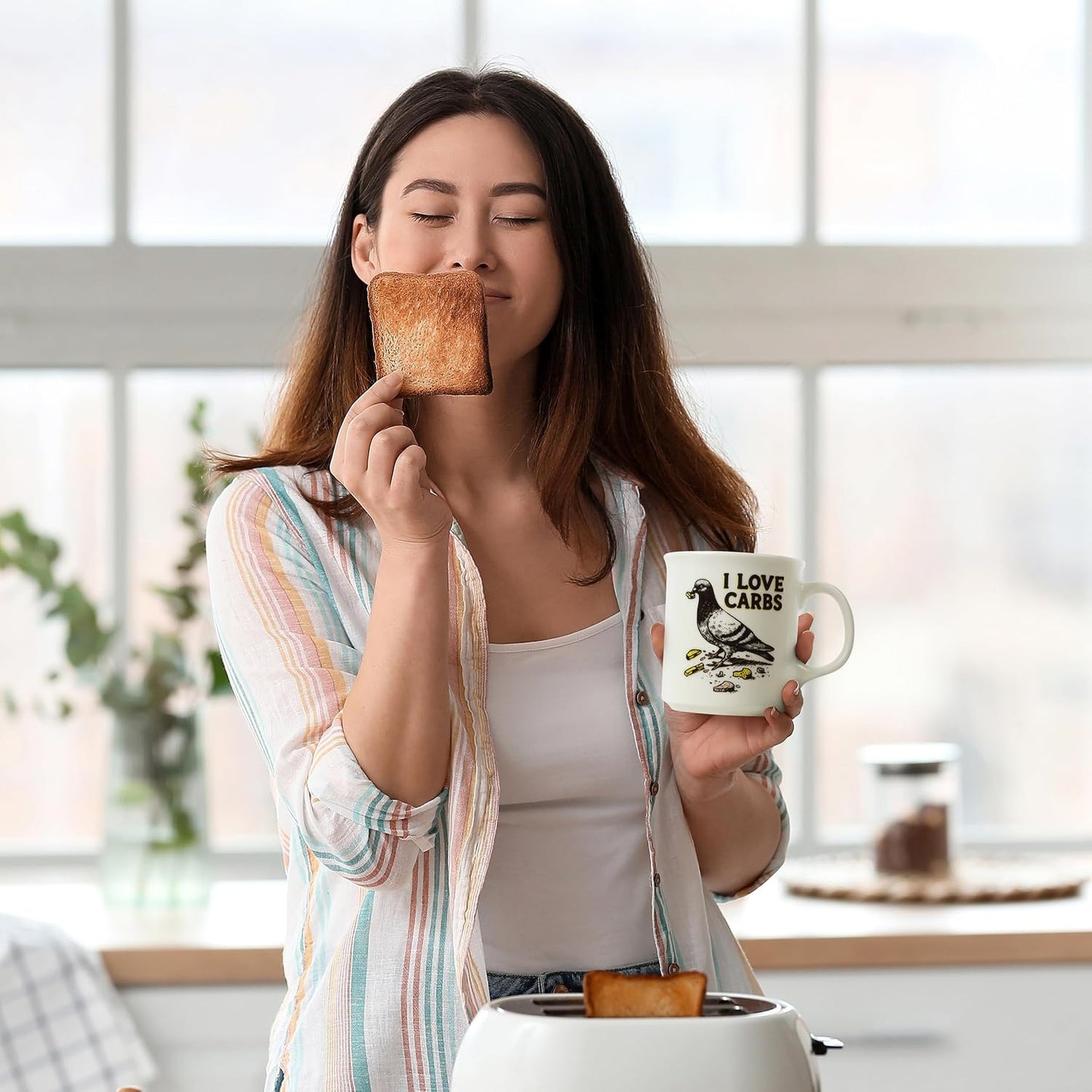 Say Anything Mug - Love Carbs