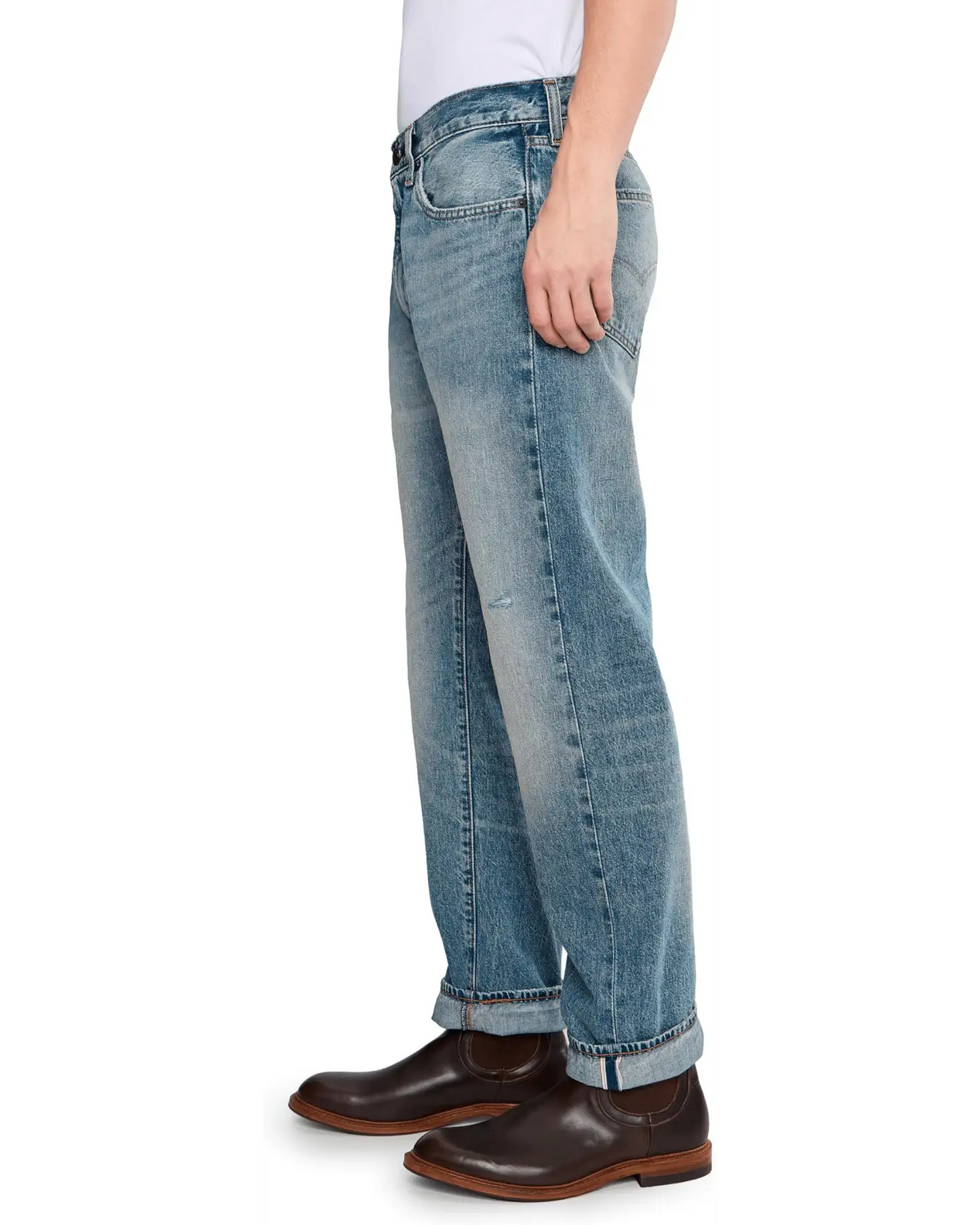 505 Regular Distressed Selvedge  - Back At It
