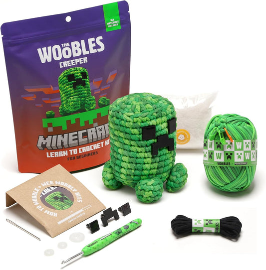 Minecraft Creeper Crochet Kit