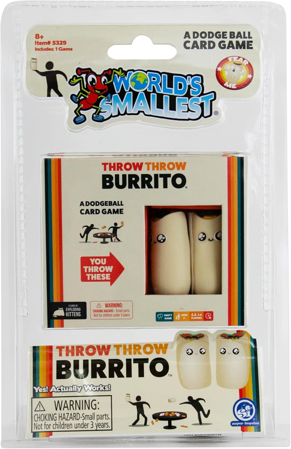 World's Smallest Throw Throw Burrito