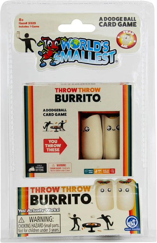 World's Smallest Throw Throw Burrito