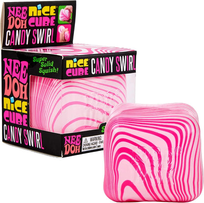NeeDoh Candy Swirl Nice Cube (Max 3 per Customer)