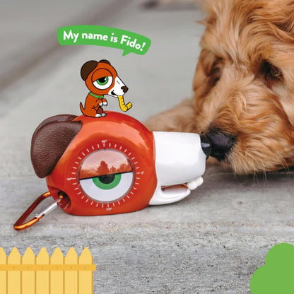 Fido Brown Dog Tape Measure