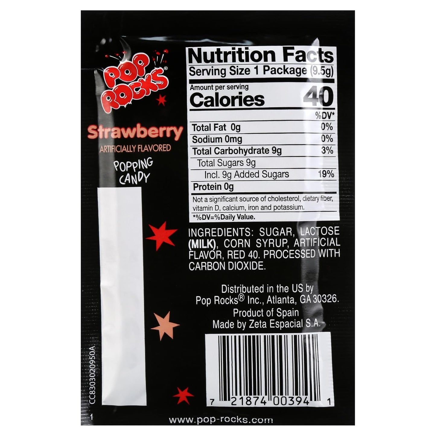 Pop Rocks Strawberry