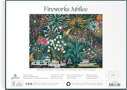 Fireworks Jubilee – 1000 Piece Foil Jigsaw Puzzle