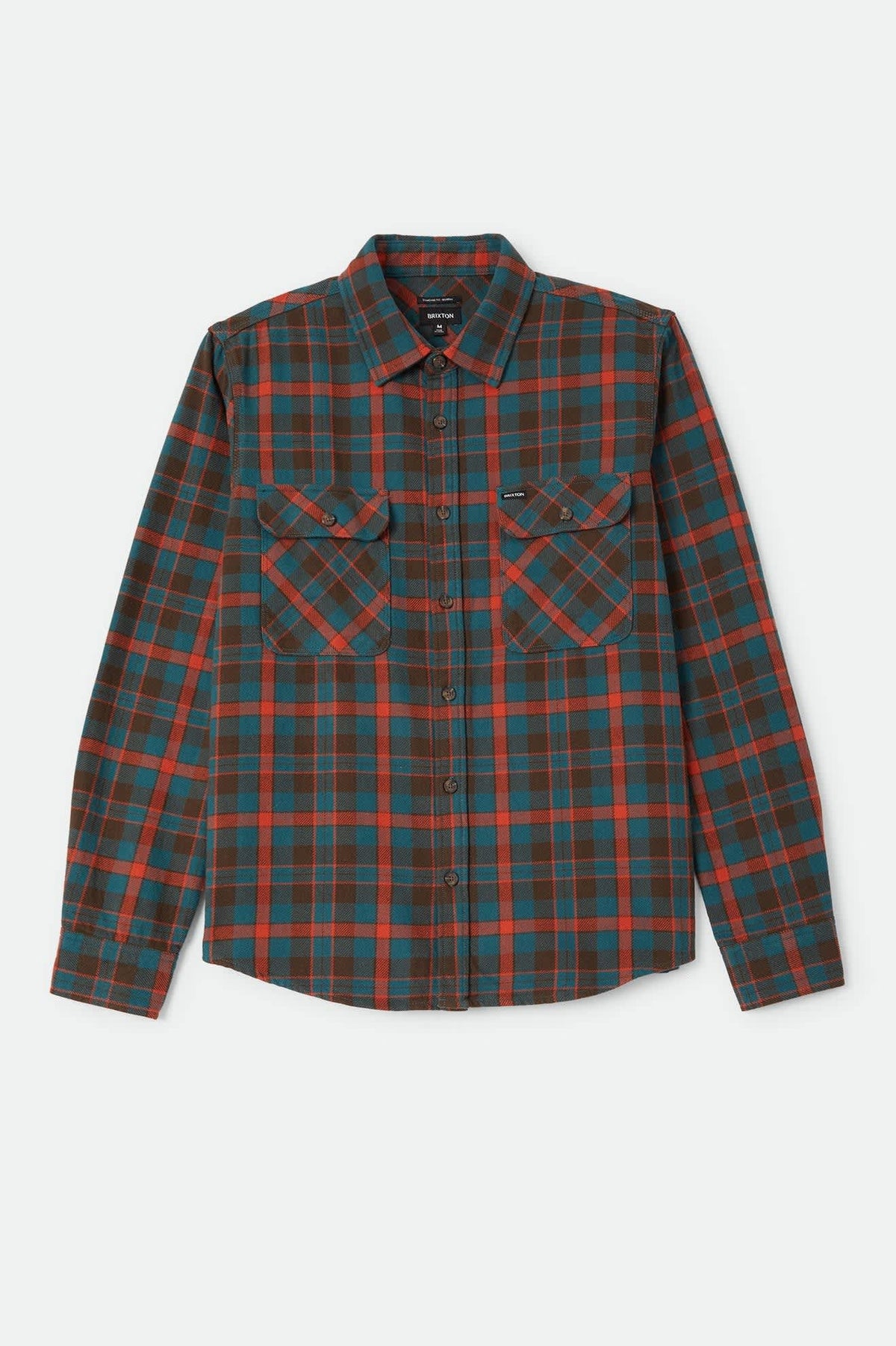 Bowery Flannel - Walnut Brown/Ultra Marine