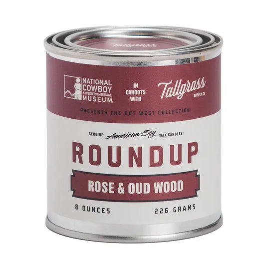 Roundup 8oz Soy Wax Candle