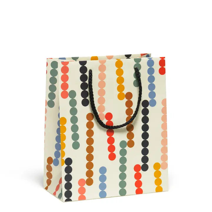 Beaded Lines Gift Bag - Medium