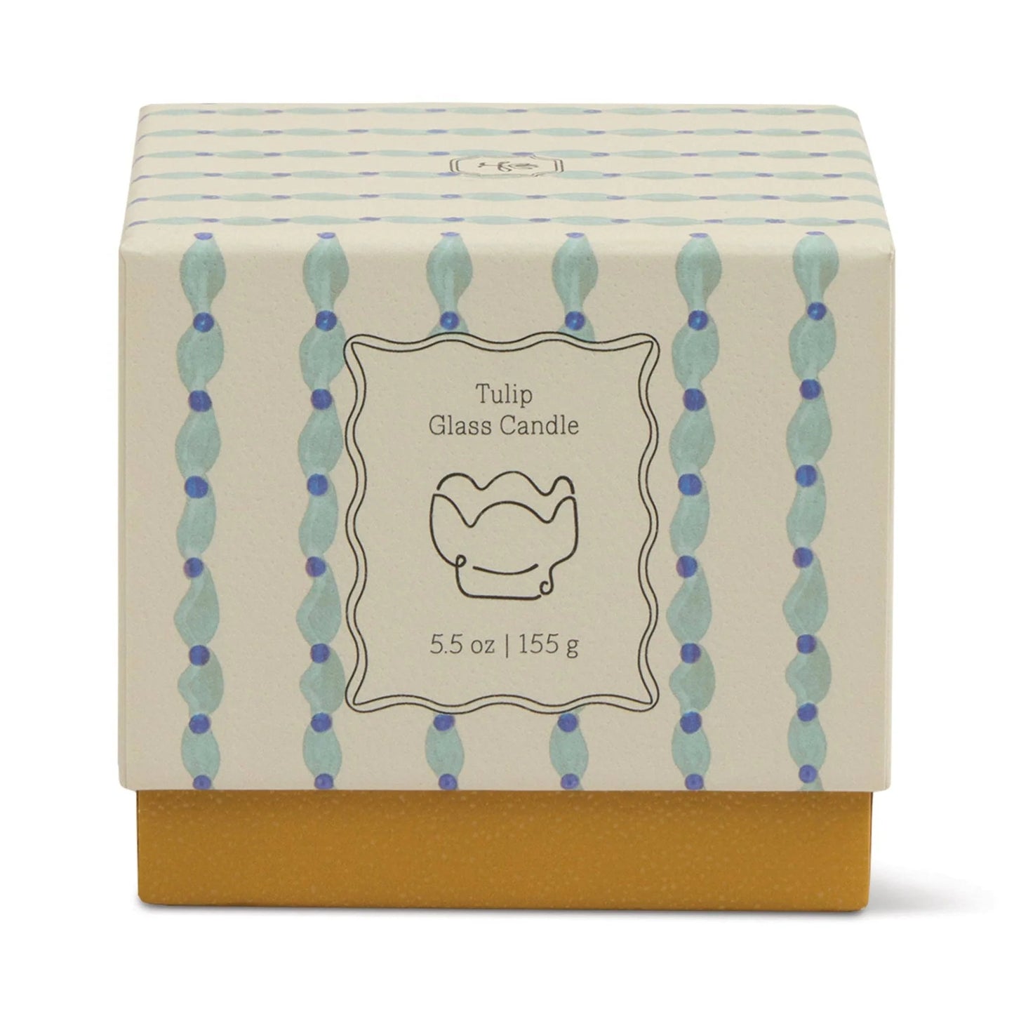 Tulip 5.5oz Glass Candle - Wisteria & Willow