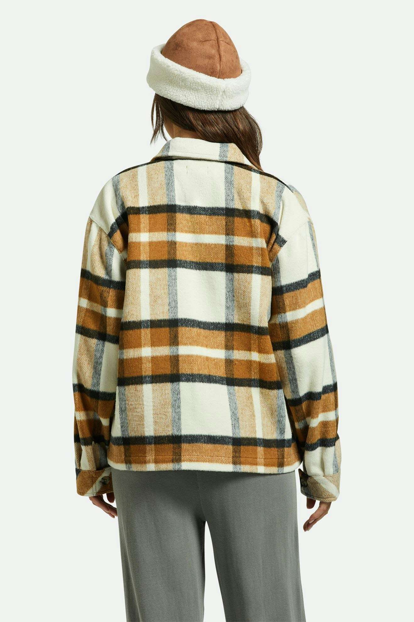 Bowery Women's Soft Brushed Flannel - Washed Copper