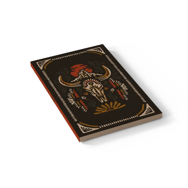 Desert Skull Kraft Layflat Notebook