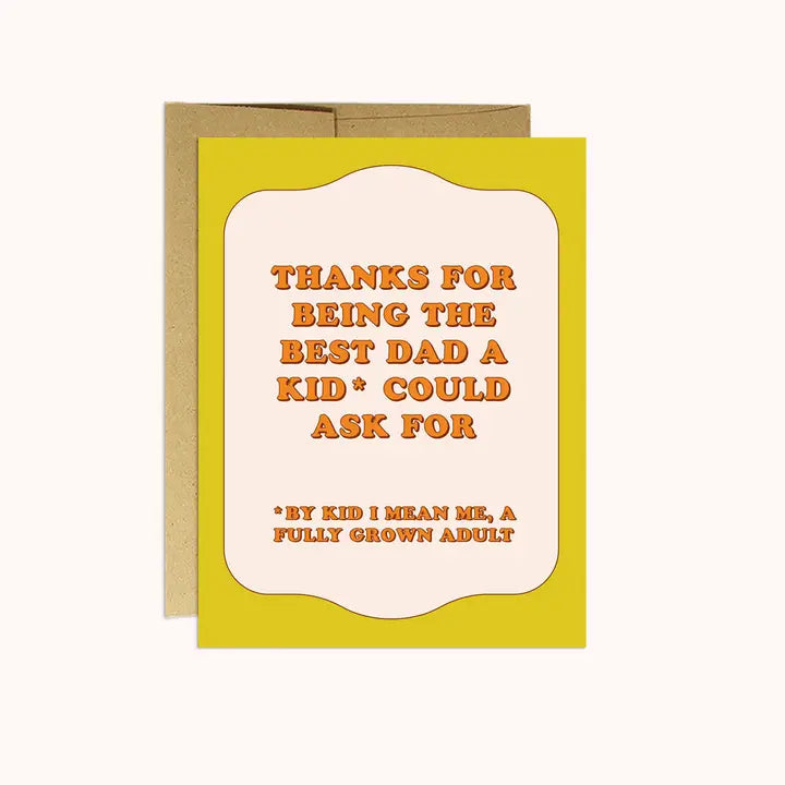 Best Dad Father's Day Card