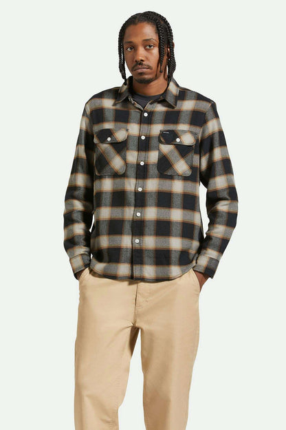 20th Anniversary Bowery Flannel - Black/Cream