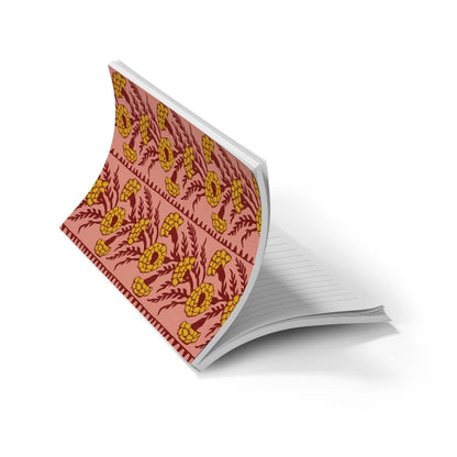 Pompom Carnation Soft Touch Classic Layflat Notebook