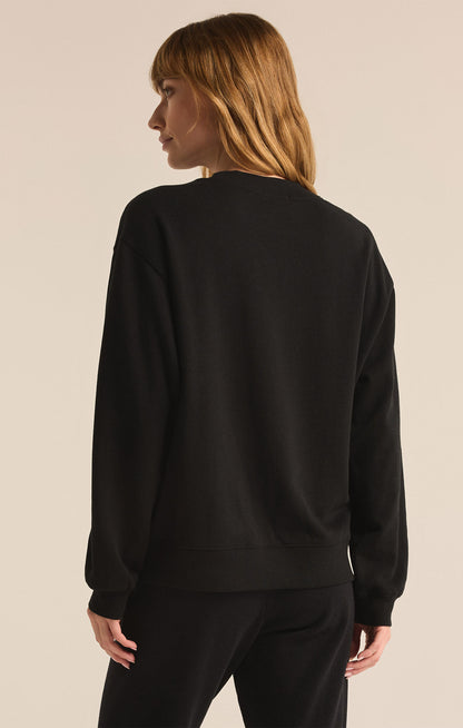 Boyfriend Sweatshirt - Black