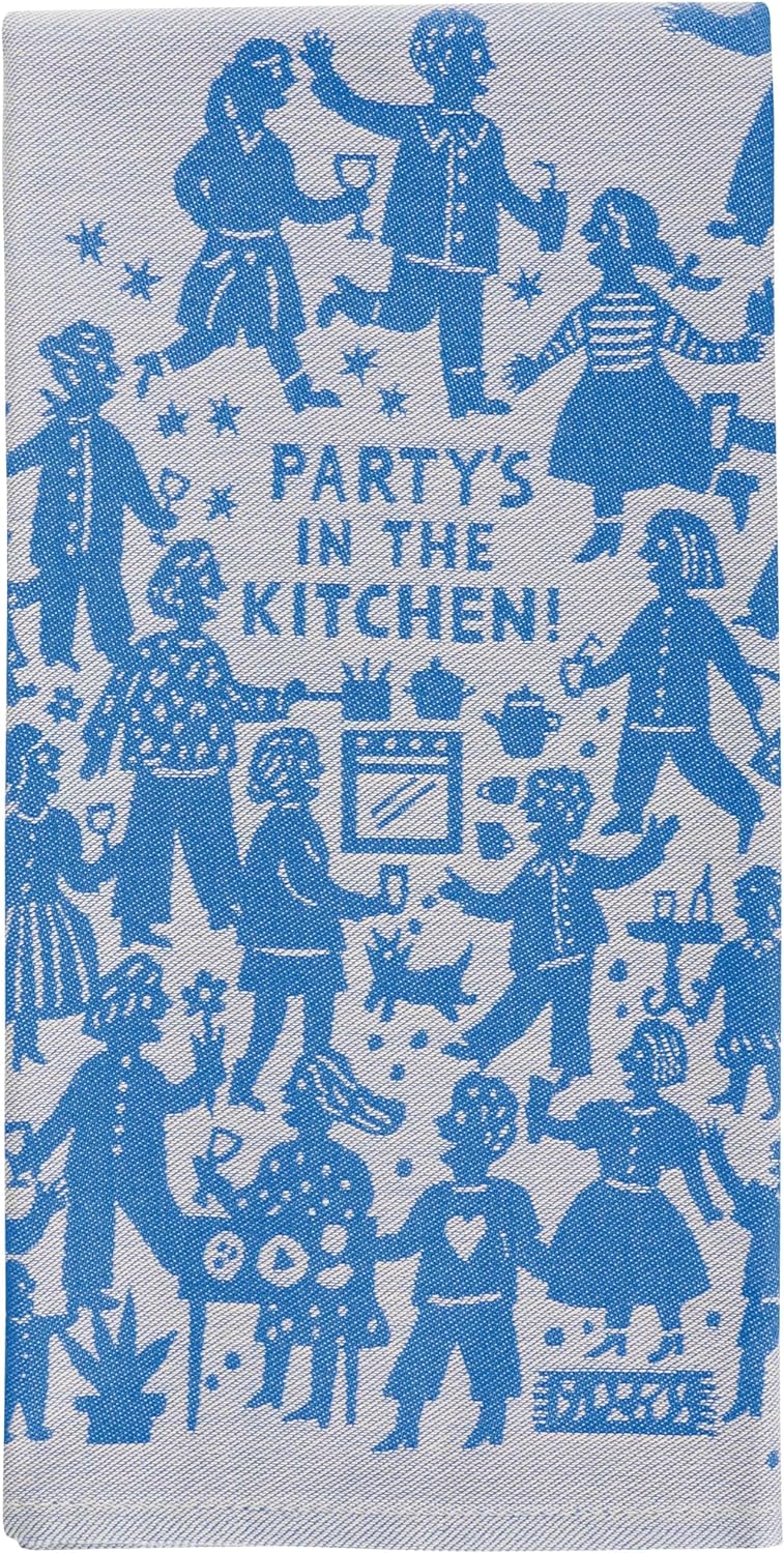 Party In The Kitchen Dish Towel