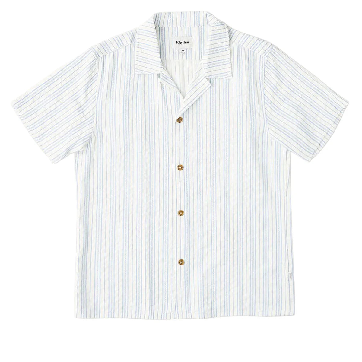Novelty Stripe SS Shirt - White
