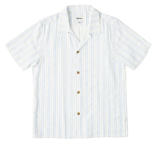 Novelty Stripe SS Shirt - White