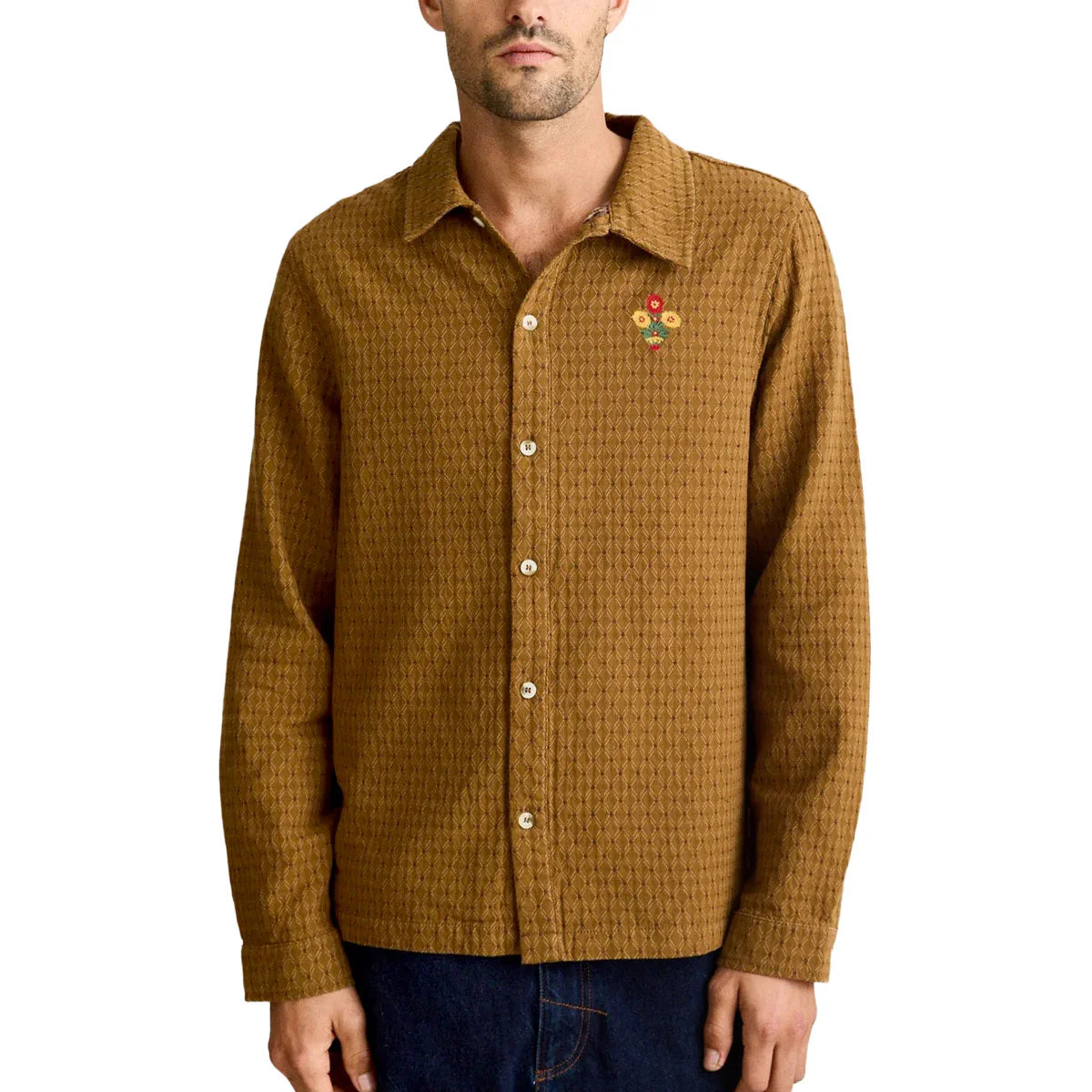 Tyler LS Shirt - Tobacco