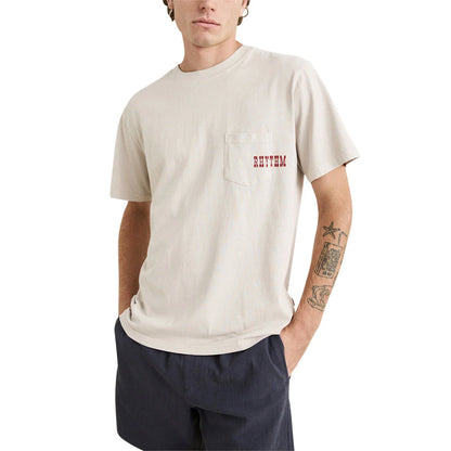Durango Vintage Pocket T-Shirt - Moonstone