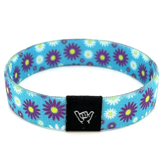 Flower Power Wristband Bracelet - SM