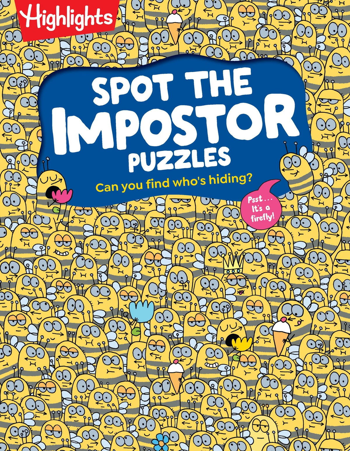 Spot The Imposter Puzzles Book