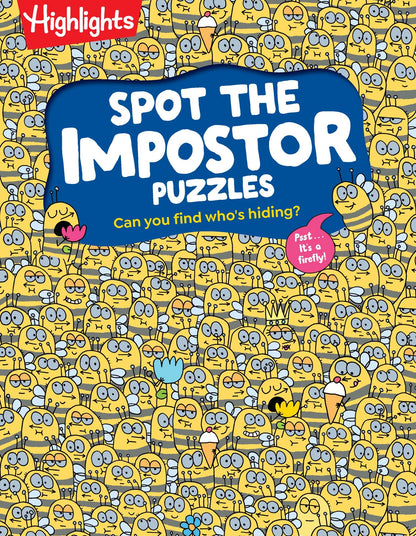Spot The Imposter Puzzles Book