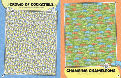 Spot The Imposter Puzzles Book