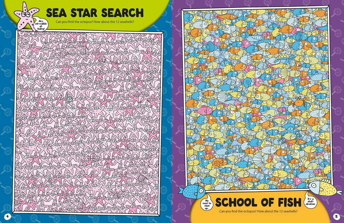 Spot The Imposter Puzzles Book