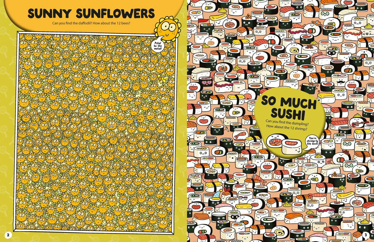 Spot The Imposter Puzzles Book
