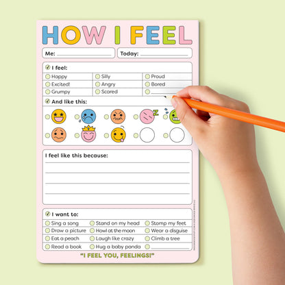 How I Feel Today Playtime Pad with Sticker Sheet