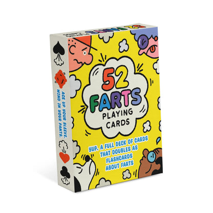 52 Farts Playing Cards