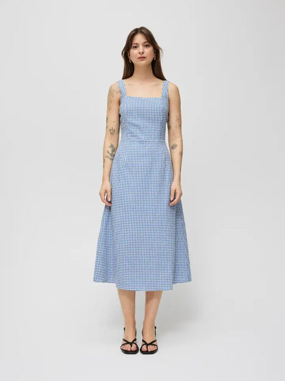 The Madeline Dress - Blue