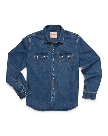 Dust Up Denim Snapshirt - Bolan Classic Wash