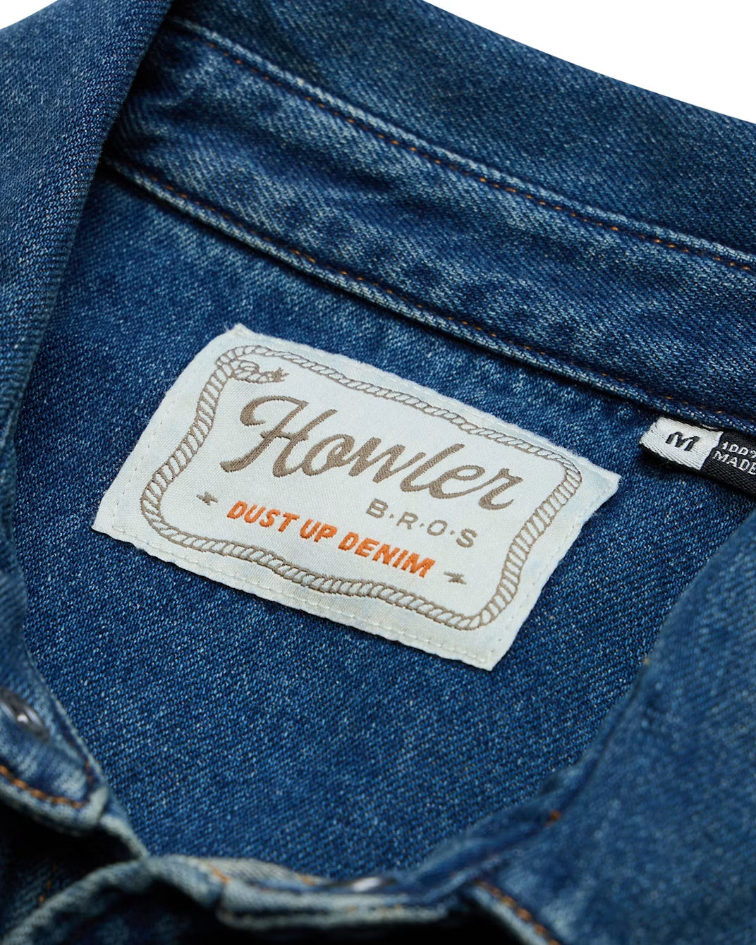 Dust Up Denim Snapshirt - Bolan Classic Wash