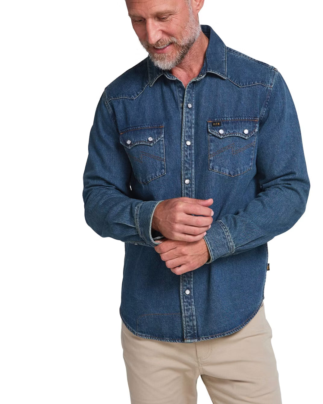 Dust Up Denim Snapshirt - Bolan Classic Wash