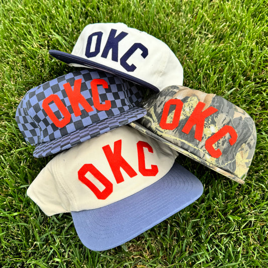 OKC Felt Patch Hat