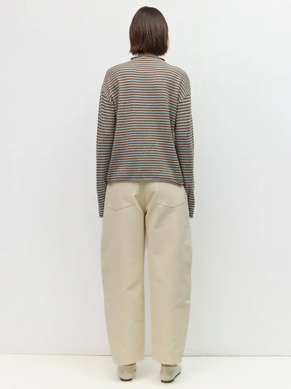 The Cierra Sweater - Brown/Blue