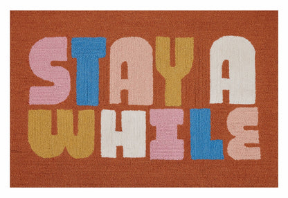 Stay A While Hook Rug