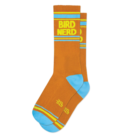 Bird Nerd Gym Crew Socks
