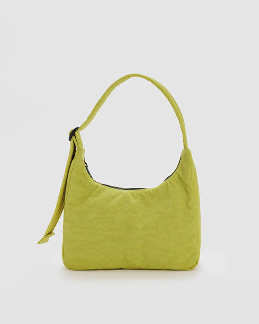 Mini Nylon Shoulder Bag - Lemongrass