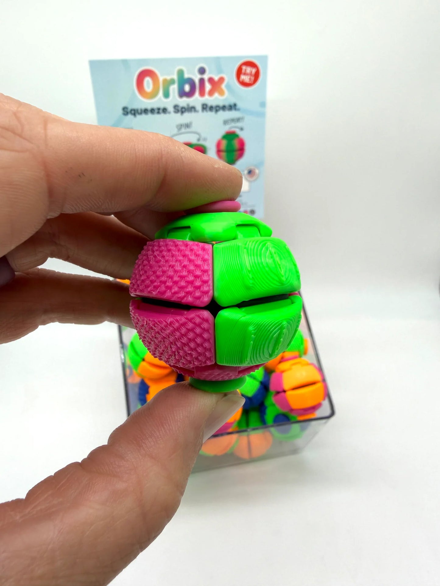 Orbix 3-in-1 Sensory Fidget Toy