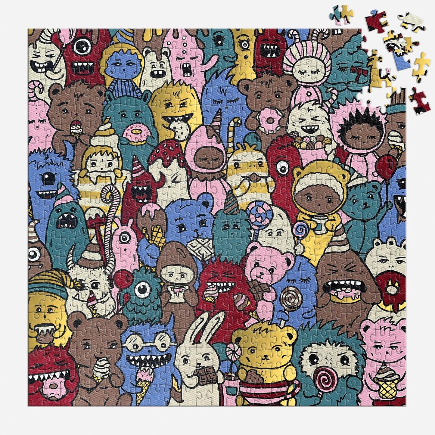 Galison Barbtropolis Sweet Dreams Puzzle – 500 Piece Foil Puzzle