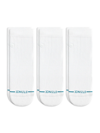 Icon Quarter Pack - White - LG