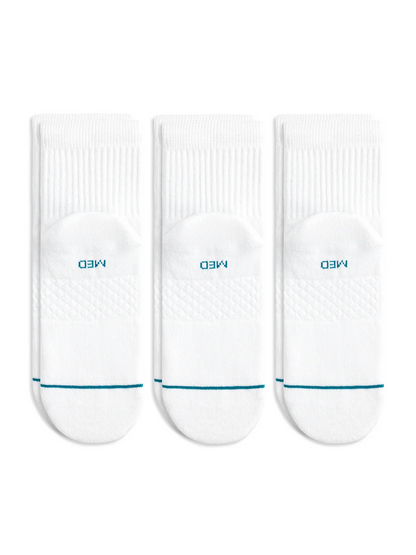 Icon Quarter Pack - White - LG