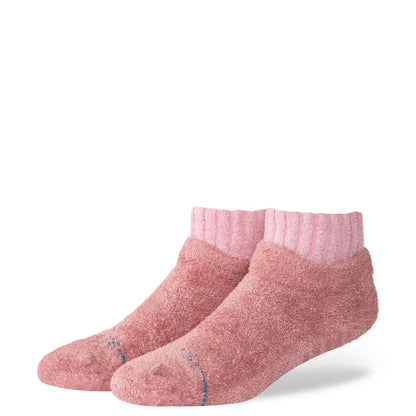 Cozy Slipper Sock - Dusty Rose