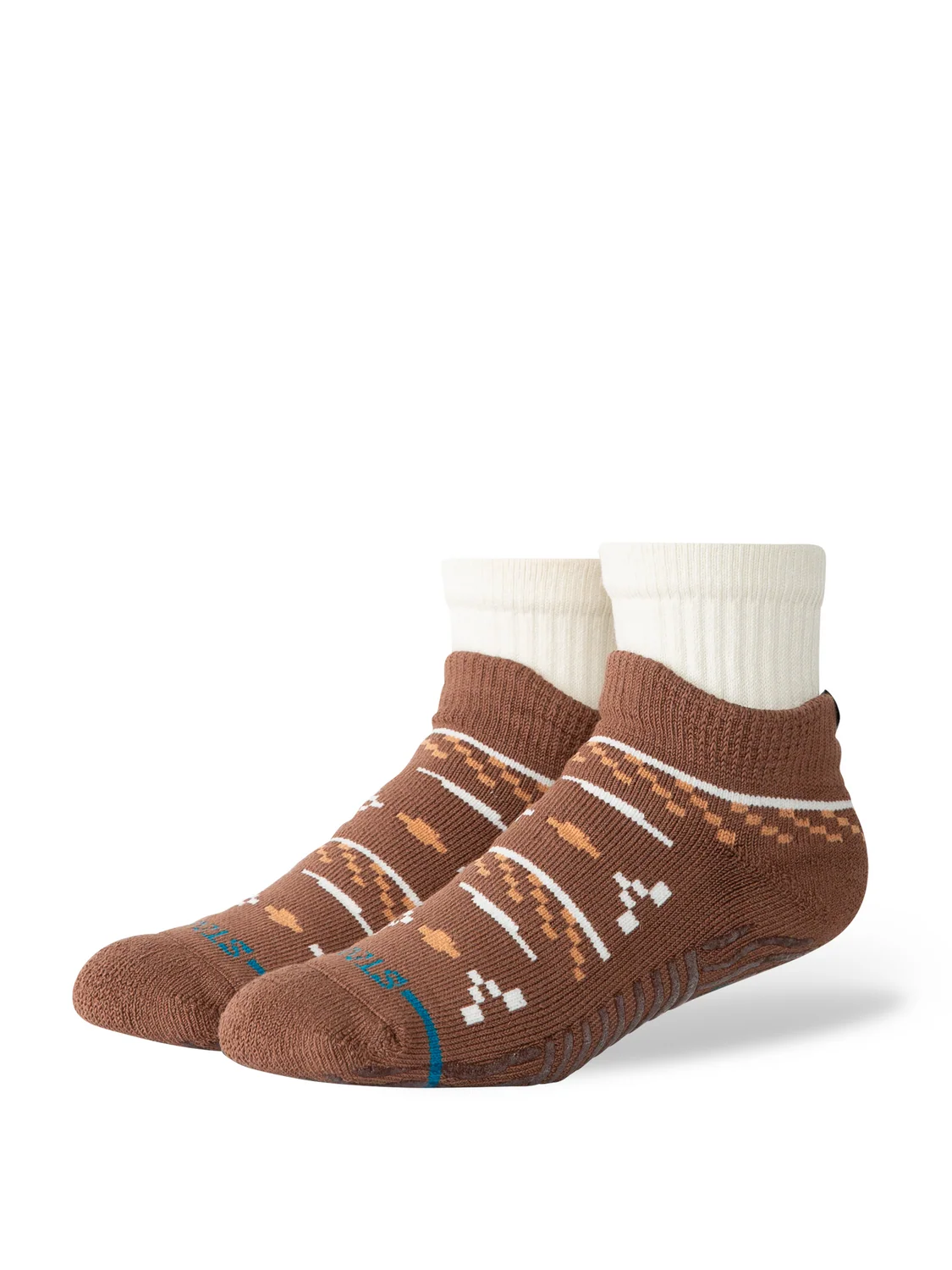 Chestnut Cotton Slipper Sock - Acorn - MD