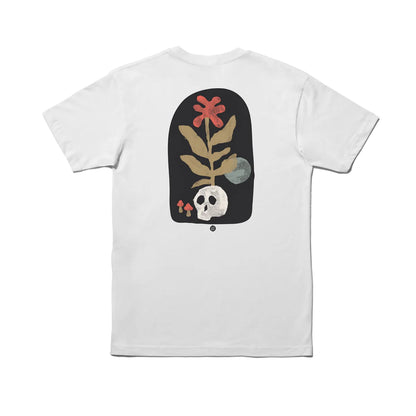 Tropiskull Tee - White